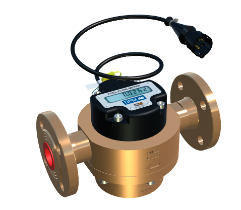 DFM Marine fuel flow meter by Technoton