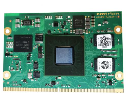 Virtualization-capable octa-core Cortex-A15/ Cortex-A7 module (SOM/COM) including powerful 3D graphics, USB3.0, GbE, camera and CAN.