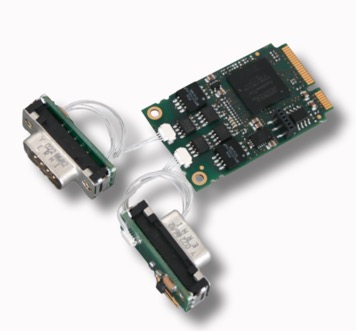 PCI Express Mini Card with 2 CAN or 2 CAN FD Interfaces - Copperhill