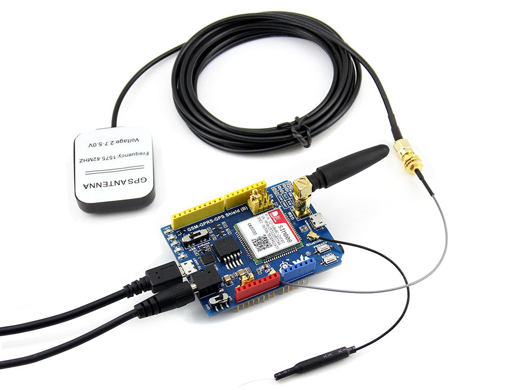 GSM/GPRS/GPS SIM808 Shield For Arduino