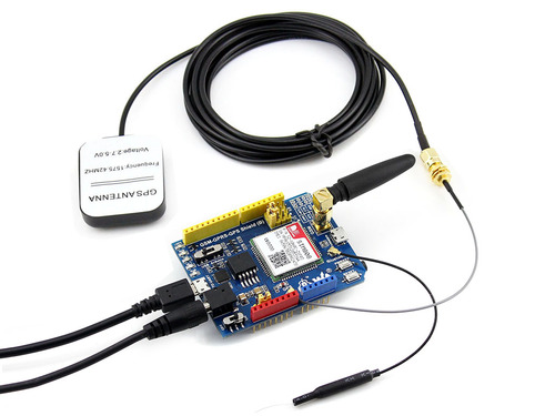 GSM/GPRS/GPS SIM808 Shield For Arduino