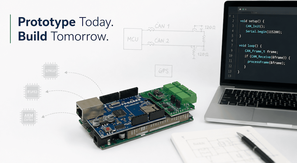 How to Build a CAN Bus Prototype Before Designing Your PCB