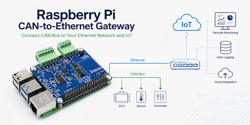 How to Build a Raspberry Pi CAN-to-Ethernet Gateway
