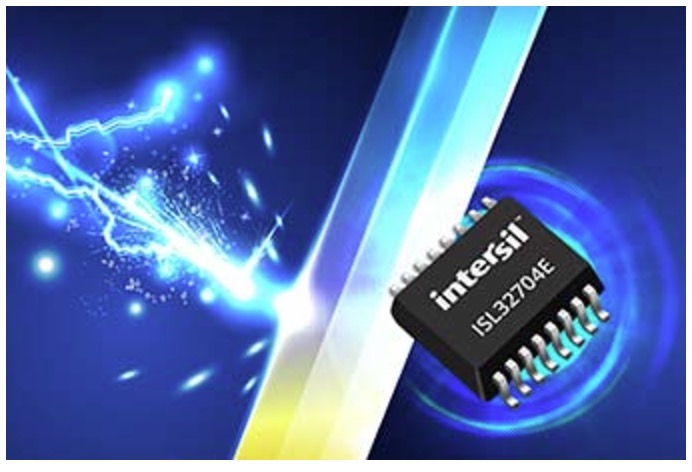 Internsil ISL32704E - Industry's Smallest Isolated RS‑485 Transceiver