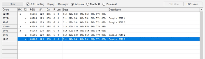 J1939 Simulation Software for Windows