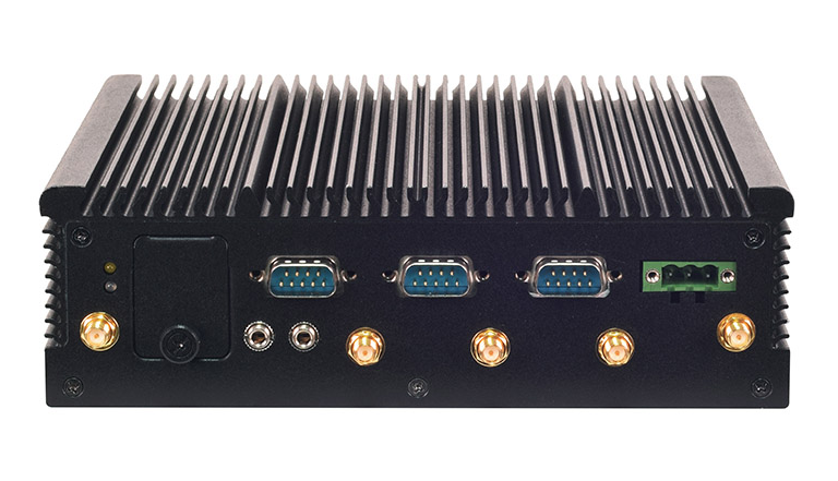 Lanner V3G Fanless Vehicle Gateway Computer with Intel Atom x7-E3950 Processor