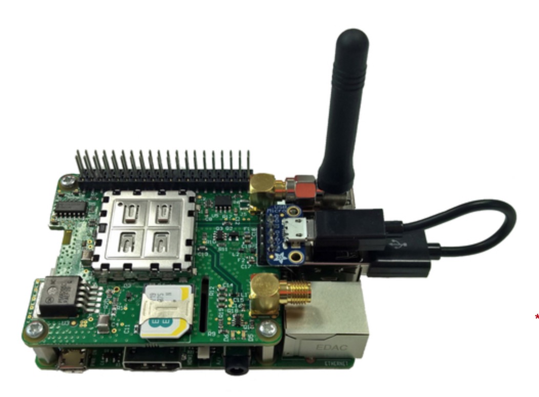 Linkwave's PiloT HAT board attaches reliable cellular connectivity to the Raspberry Pi