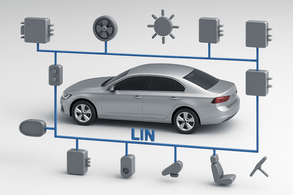 Local Interconnect Network (LIN) in Automotive: A Beginner’s Guide