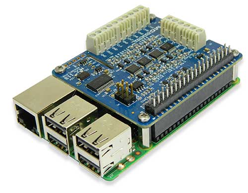 MCC-118_500 Voltage Measurement DAQ HAT for Raspberry Pi