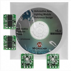 Microchip APGRD004 - Automotive Ambient Lighting Module Reference Design With LIN Bus Interface