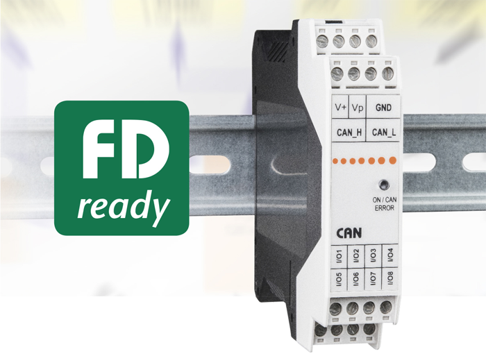 CANopen I/O Modules With CAN FD Capability