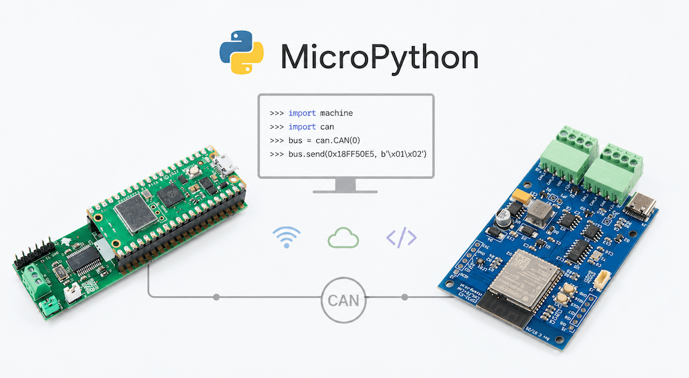 MicroPython Meets CAN Bus
