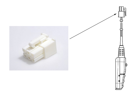 molex - Mini-Fit Jr. Receptacle Housing, Dual Row, 6 Circuits, UL 94V-0, Natural