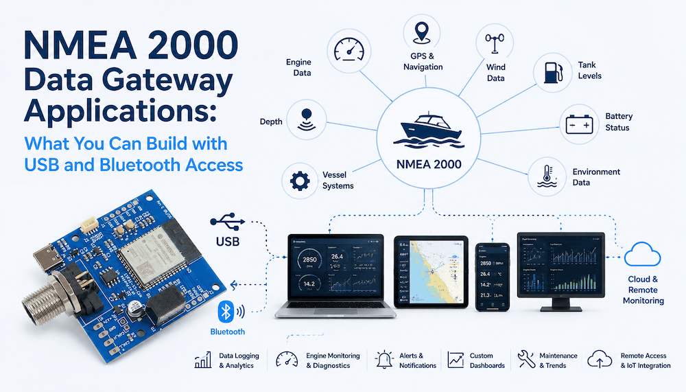 NMEA 2000 Data Gateway Applications