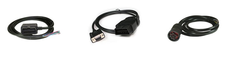 OBD-2 And J1939 (Deutsch) Cables, Open-Ended Or With DB9 Connector, For Embedded Systems