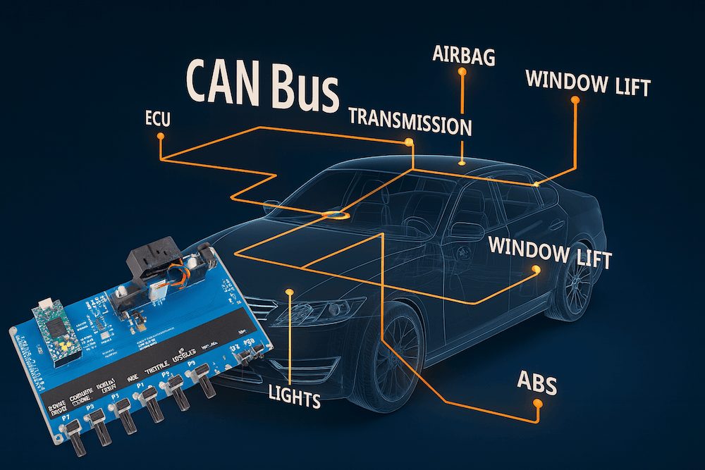 OBD-II CAN Bus ECU Simulator