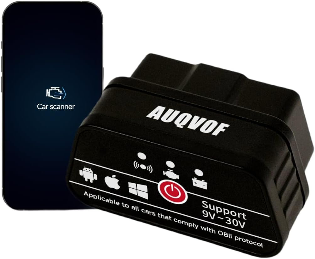 OBD2 Scanner Bluetooth 5.0 for iPhone & Android