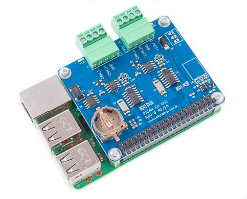 PiCAN FD - CAN Bus FD Duo Board with Real Time Clock & SMPS for Raspberry Pi