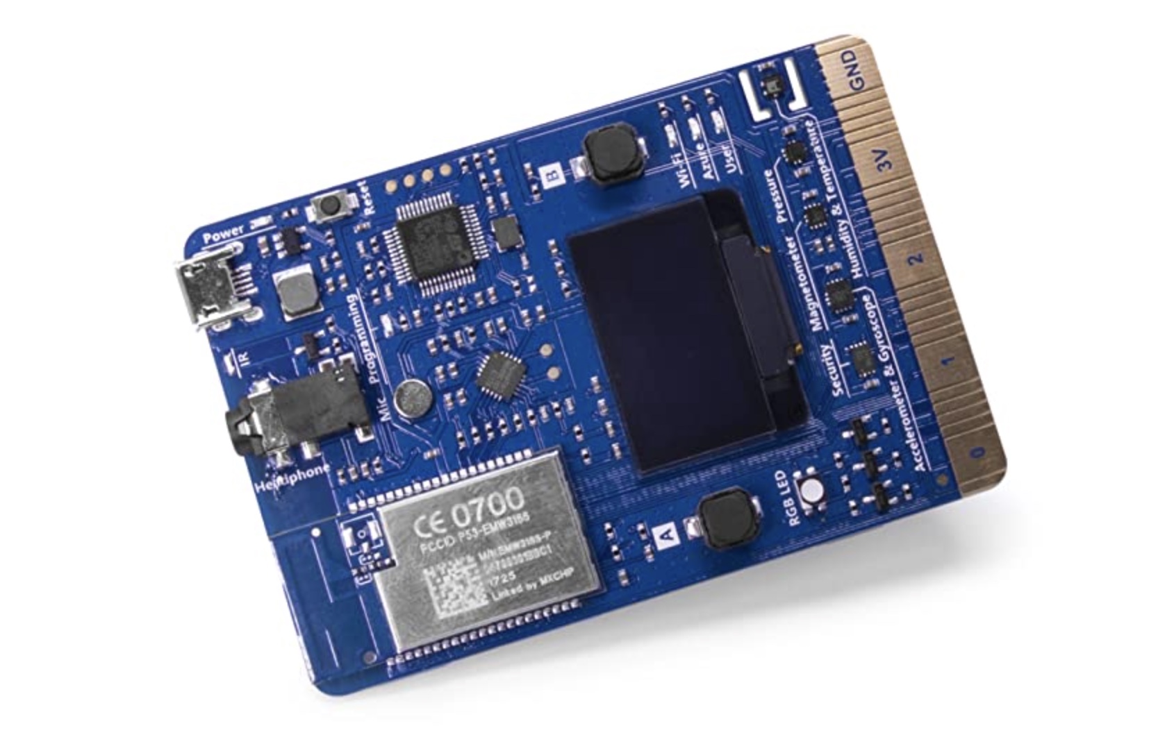 Plugable MXChip AZ3166 IoT DevKit Compatible with Microsoft Visual Studio and Azure