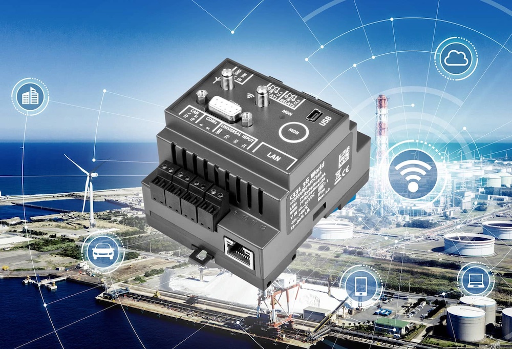 rapidM2M C3 Control + data logger + transmission + platform with fully integrated operation