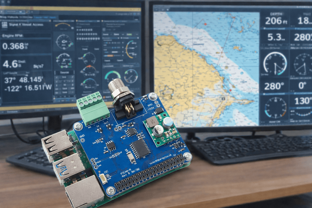 Raspberry Pi and PiCAN-M in Marine NMEA 2000 Systems