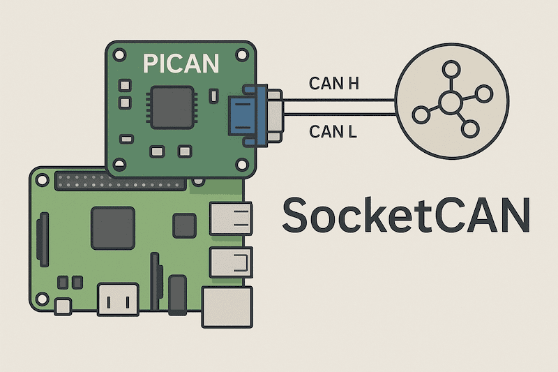 Raspberry Pi PiCAN SocketCAN