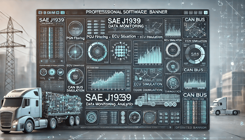 SAE J1939 Data Analysis, Simulation, and Hardware Integration