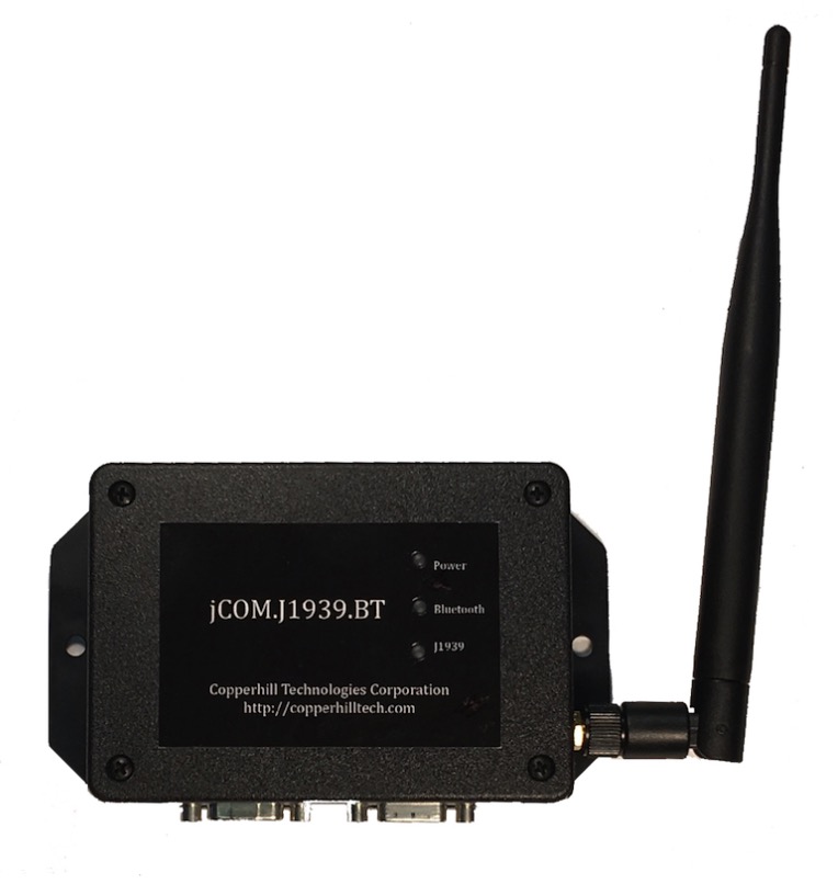 SAE J1939 to Bluetooth Gateway With 9-Pin Deutsch Connection Cable