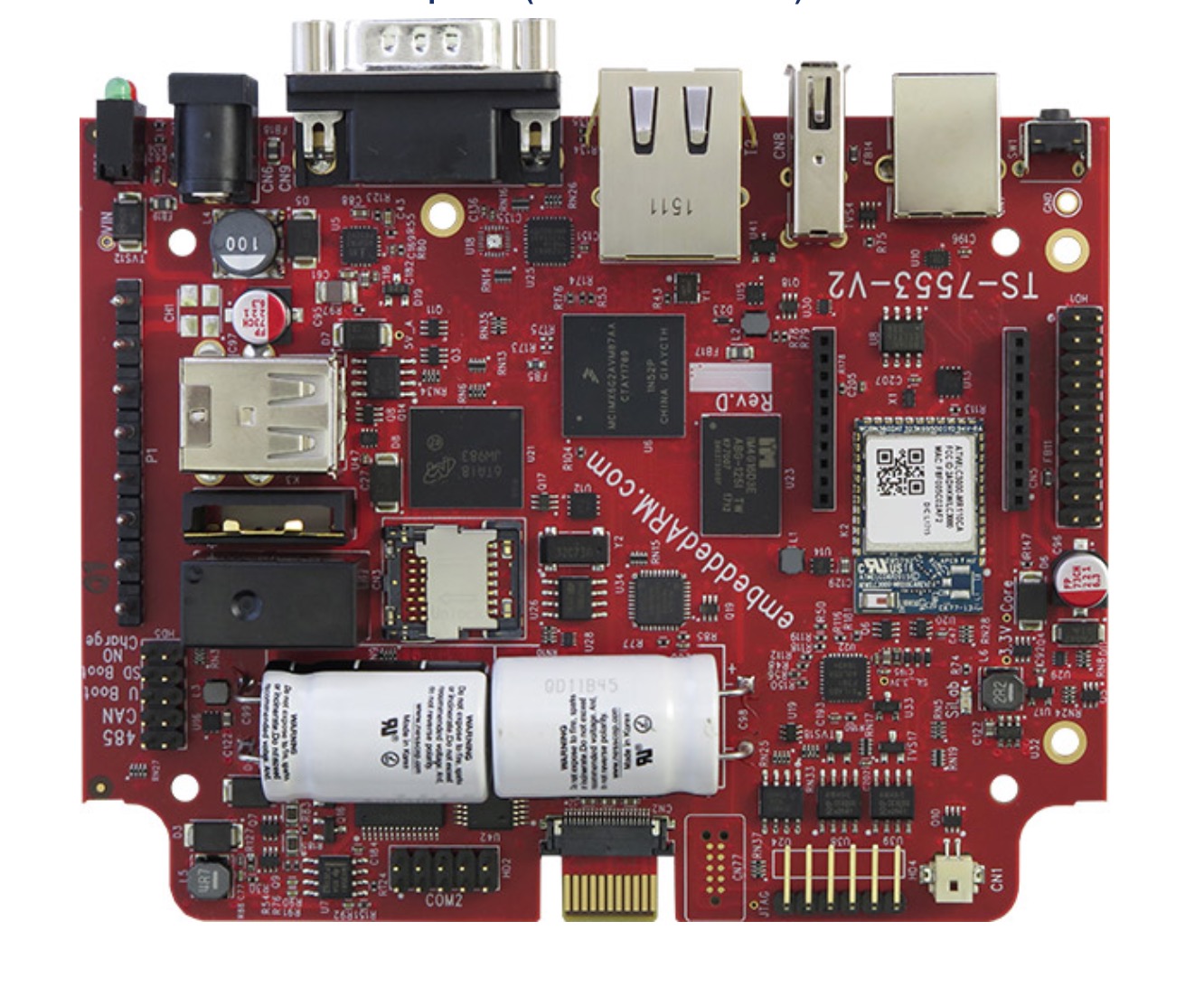 Technologic Systems TS-7553-V2-SMW7I - IoT Ready Single Board Computer With Dual CAN Bus Interface