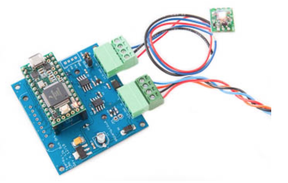 Teensy CAN-Bus and LIN-Bus Breakout Board - Demo using Microchip APGRD004 LIN RGB LED