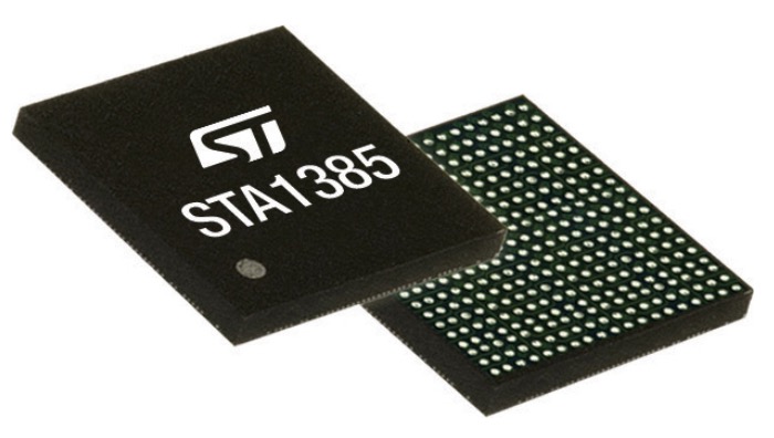 The STA1385 by STMicroelectronics is a fully automotive, power efficient System-On-Chip