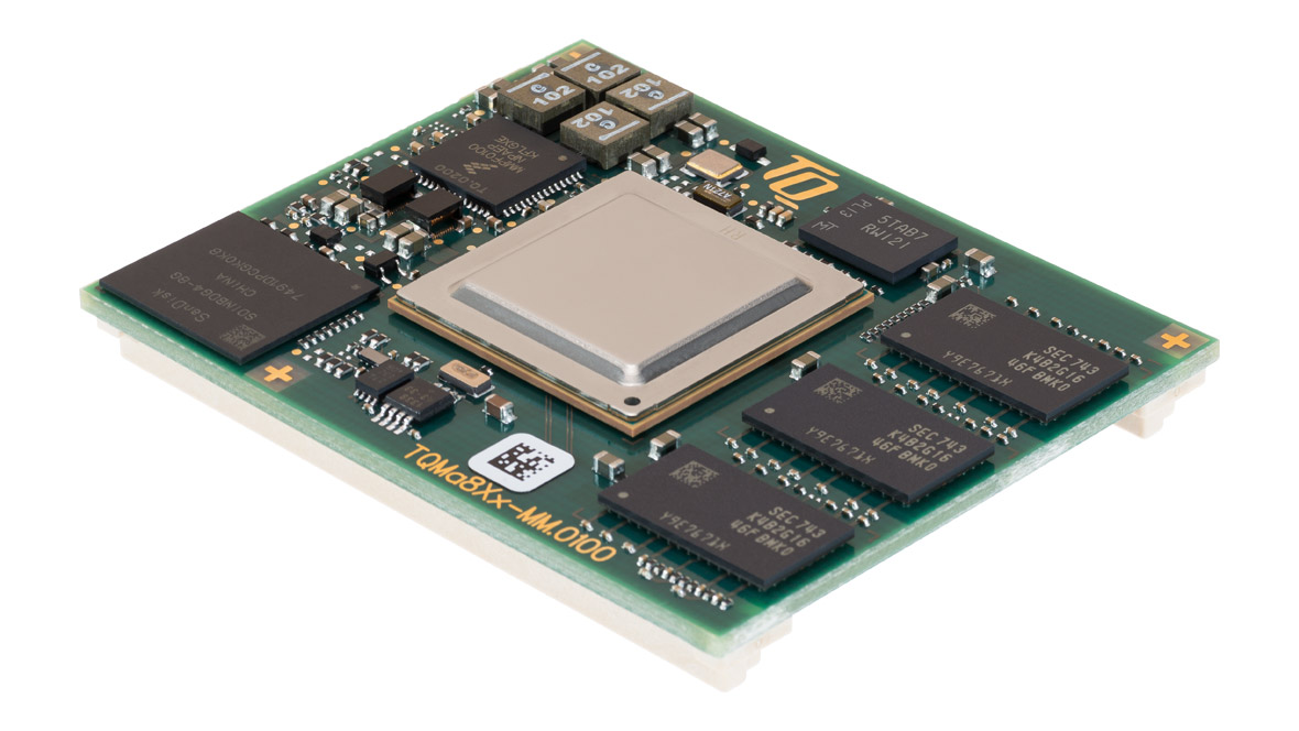 Embedded Cortex®-A35 module based on i.MX8X with high computing power combined with high-speed interfaces.