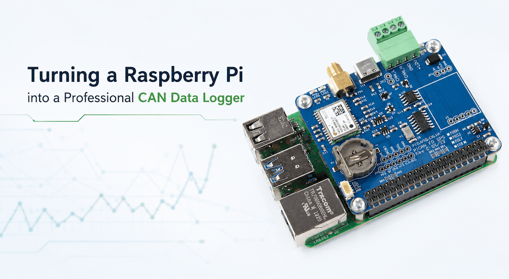 Turning a Raspberry Pi into a Professional CAN Data Logger