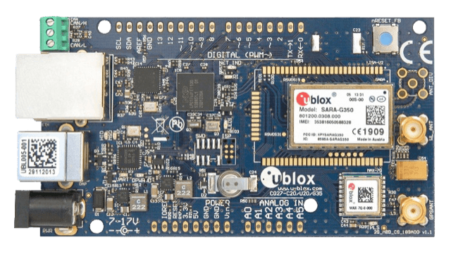 u-blox C027 2G 3G Rapid Prototyping With ARM Mbed Enabled Internet Of Things Development Kit