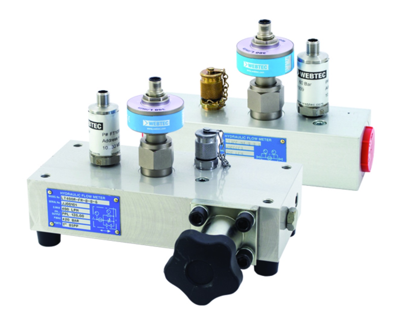 Wetec HYDRAULIC SYSTEM MONITORING WITH CAN J1939 COMPATIBLE SENSORS