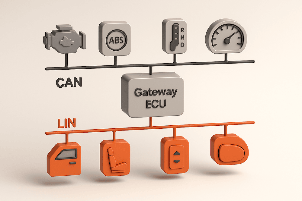 Why CAN and LIN Need to Communicate in Modern Vehicles