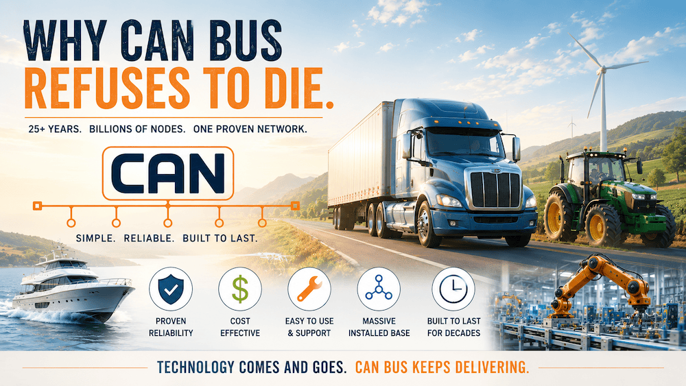 Why CAN Bus Refuses to Die: The Remarkable Staying Power of a 40-Year-Old Technology