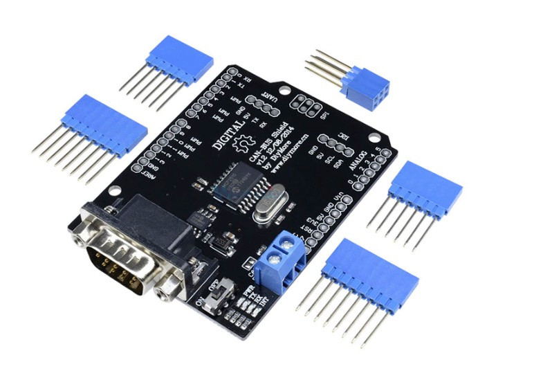 CAN Bus Shield for Arduino With MCP2515 Controller