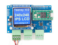 Teensy 4.0 Triple CAN Board with 240x240 IPS LCD and uSD holder