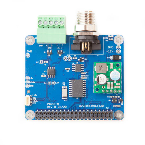 PICAN-M - NMEA 0183 & NMEA 2000 HAT For Raspberry Pi With SMPS
