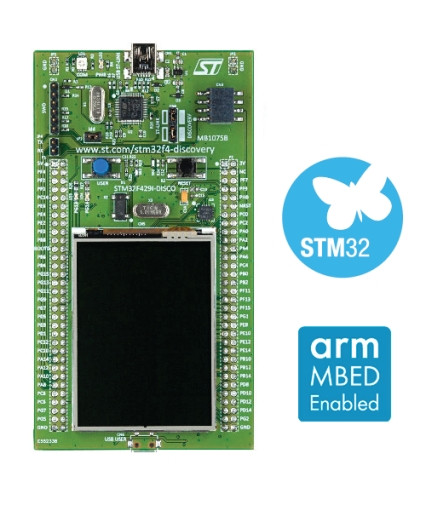 32F429IDISCOVERY - Discovery kit with STM32F429ZI MCU