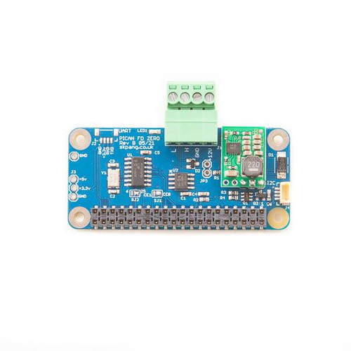 PiCAN FD Zero for Raspberry Pi Zero with 1A SMPS