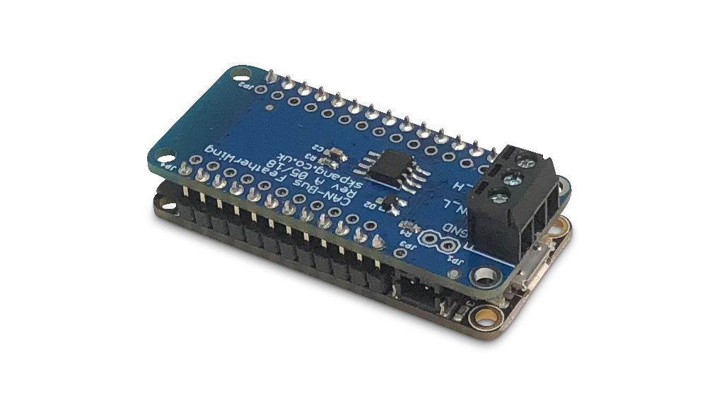 #FR2FISHING × OTHERSELF Can Bud Miniature CAN Bus Feather Module with WiFi, Bluetooth, BLE