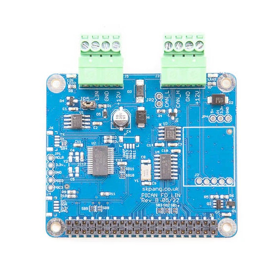 PiCAN FD with LIN Bus for Raspberry Pi - Copperhill