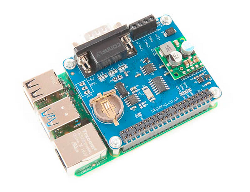 PICAN CAN Bus FD Board With Real-Time Clock For Raspberry Pi with SMPS