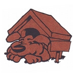 Dog in Dog House - 2 Color