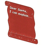 Dear Santa, I can explain... Scroll