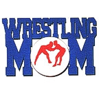 Wrestling MOM 4 Color Laser Design