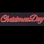 Christmas Day GLITTER Title Strip