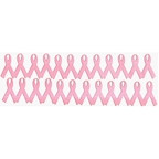 Cancer Awareness Ribbons Title Strip - Package of 2